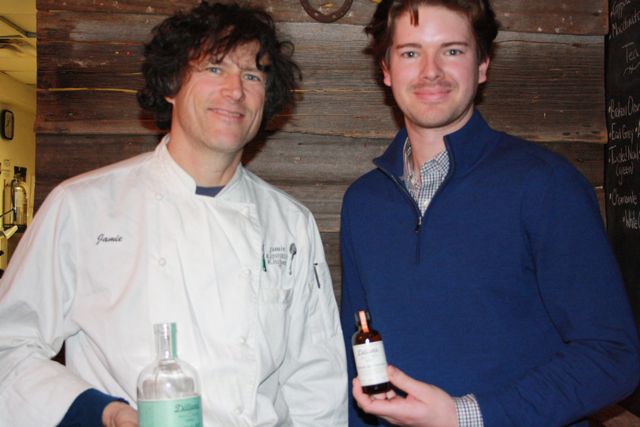 Chef Jamie Kennedy and Geoff Dillon