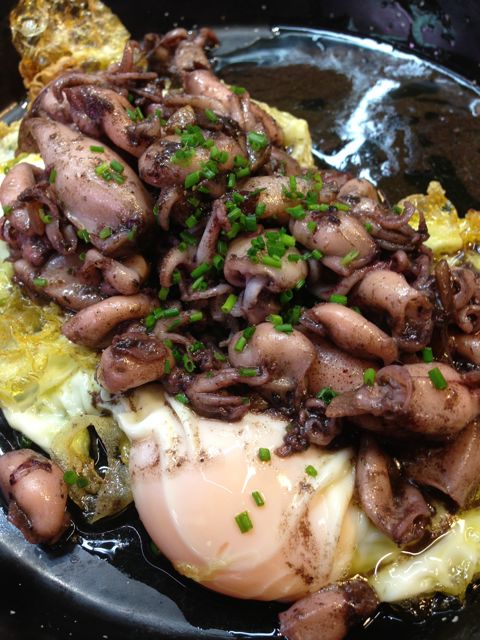 barcelona - el quim squid:eggs