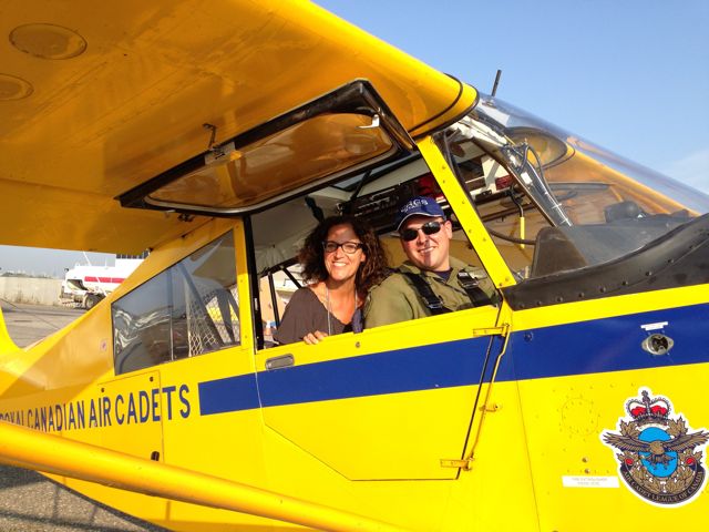 air show - me and pilot