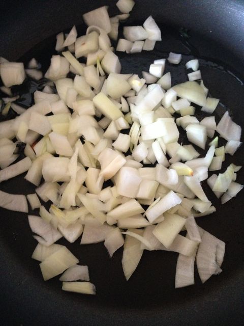 pilaf - onions