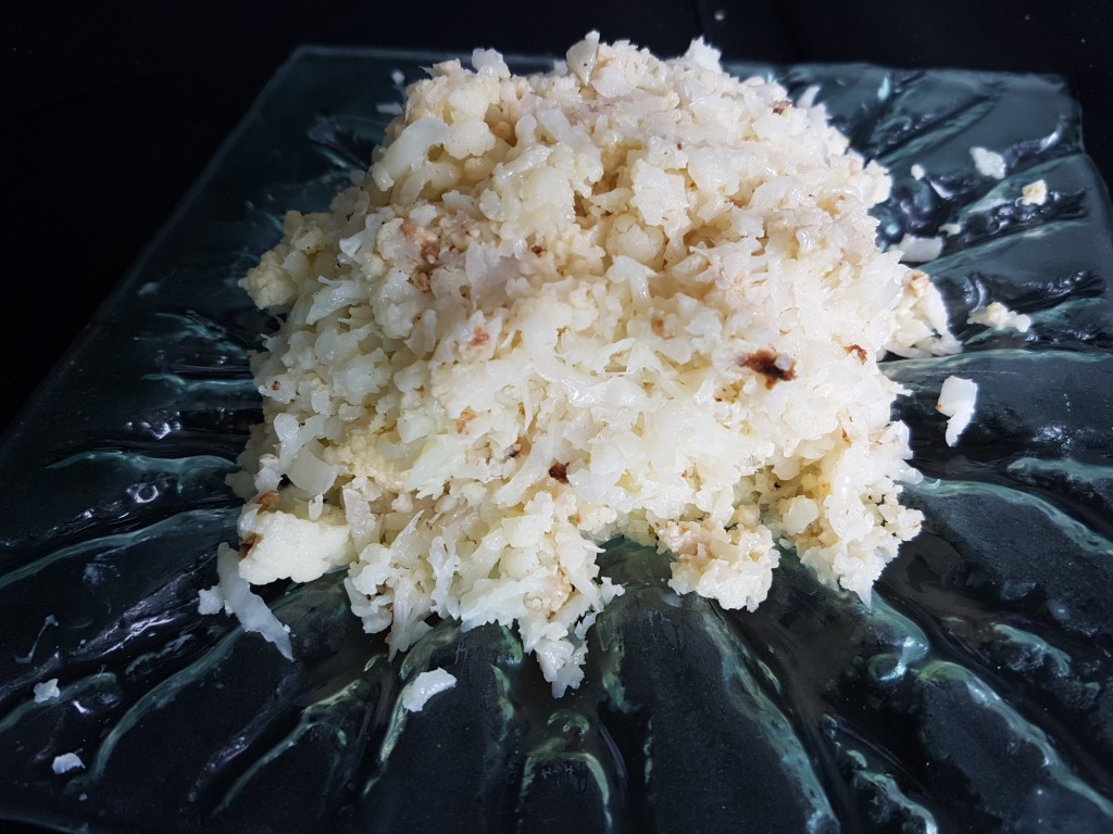 cauliflower - grated 2 cups