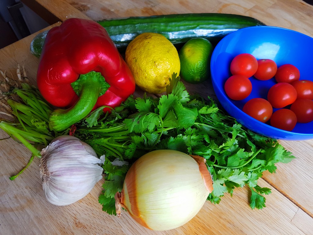 gazpacho - ingredients