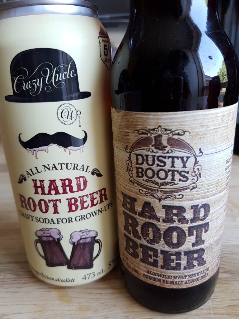 drinking - hard root beer