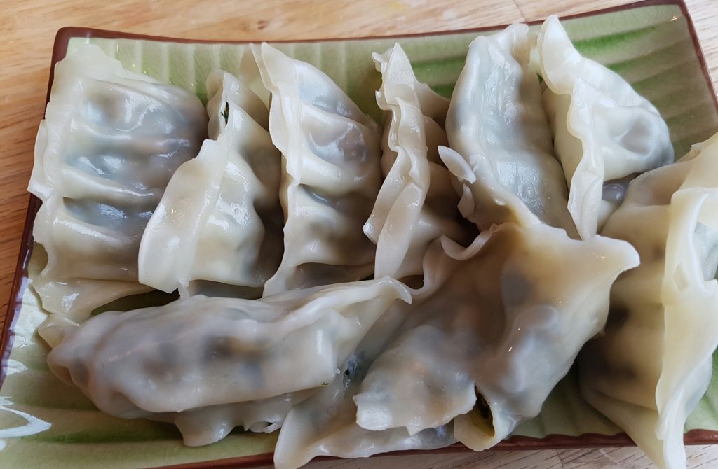 entertaiing - potstickers