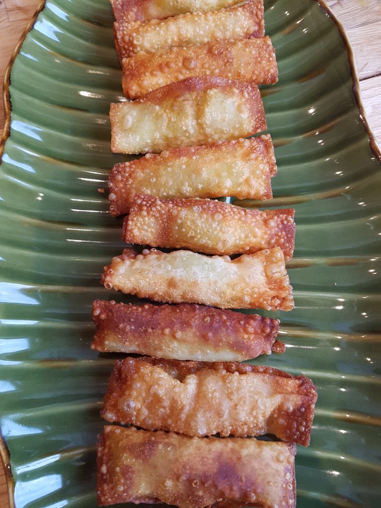 entertaining - eggrolls