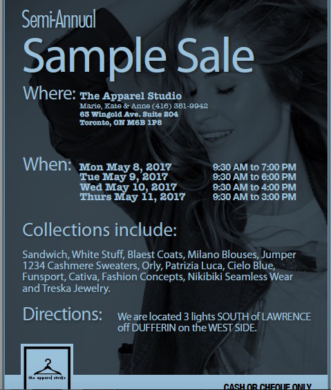 sample sale