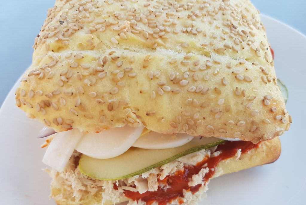 aroma - harissa sandwich